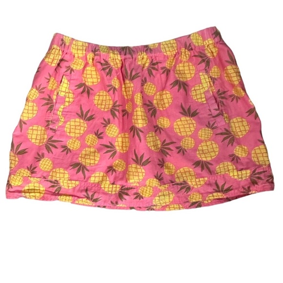 Jcrew Factory Pineapple Mini Skirt Size Medium - Picture 1 of 6